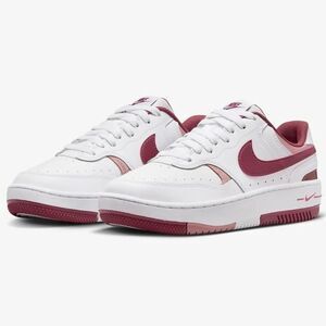 Nike Gamma Force FQ8877-100 'Desert Berry' Leather Sneakers Shoes NIB Women Sz 9